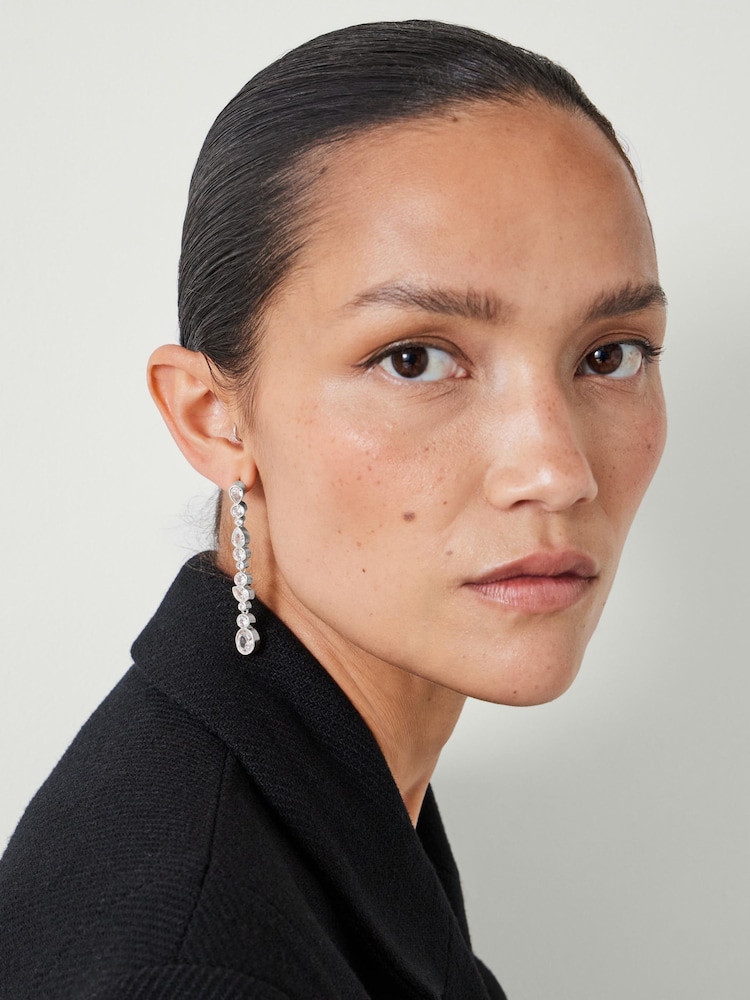 Hush Daniella CZ drop Earrings - Bild 4 von 4 Hush Daniella CZ drop Earrings - Bild 4 von 4