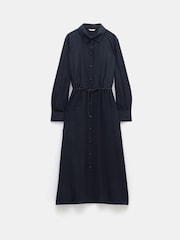 Hush Black Martina Midi Shirt Dress - Image 5 of 5
