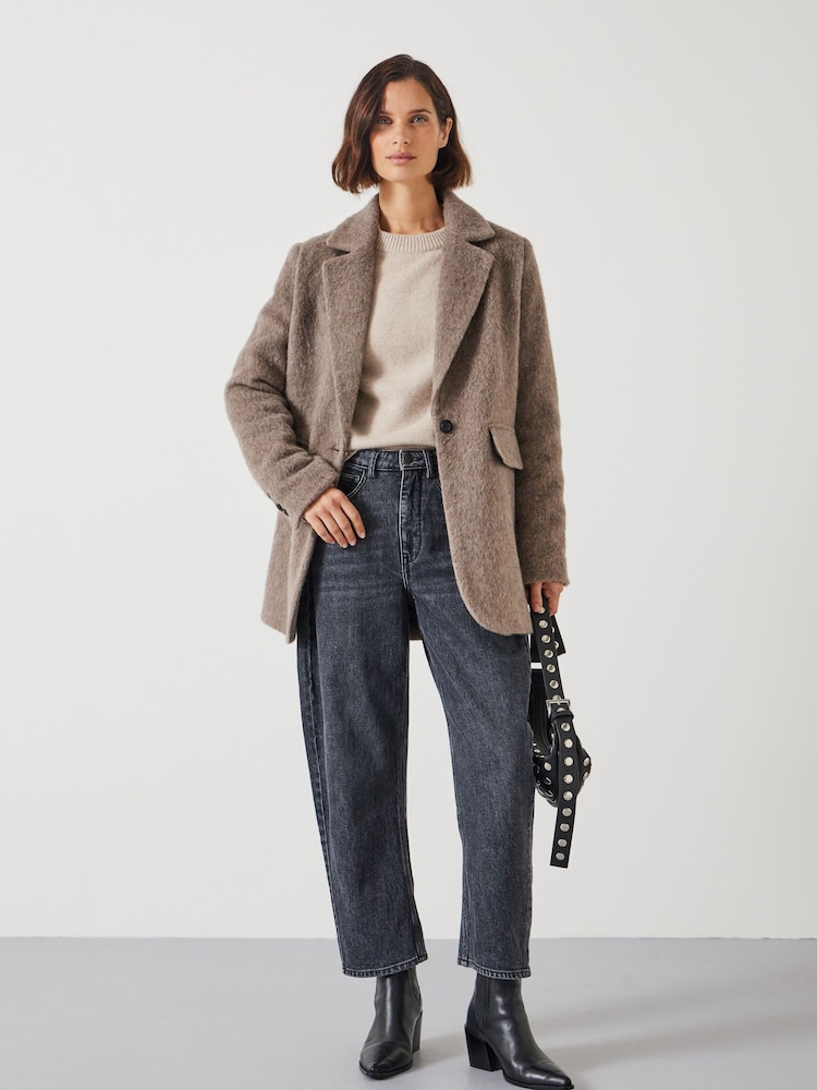Hush Grey Jayde Italian Wool Blazer - Image 3 of 5