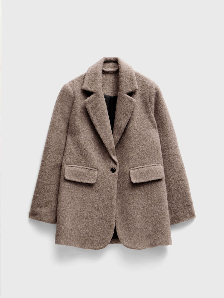 Hush Grey Jayde Italian Wool Blazer - Image 5 of 5