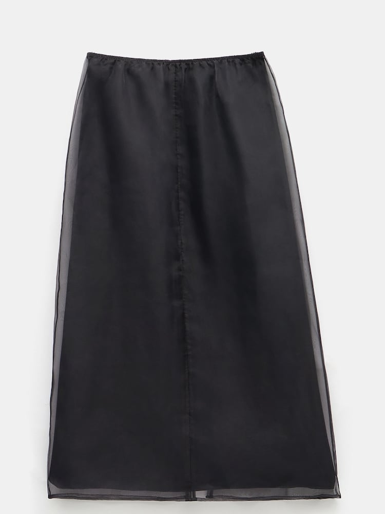 Hush Black Zuri Organza Skirt - Image 6 of 6