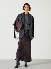 Hush Animal Print Simone Slinky Skirt - Image 1 of 5