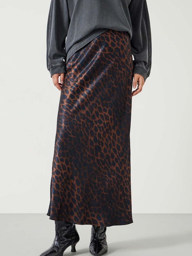 Hush Animal Print Simone Slinky Skirt - Image 2 of 5