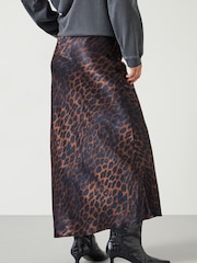 Hush Animal Print Simone Slinky Skirt - Image 3 of 5