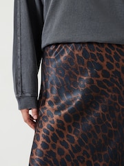 Hush Animal Print Simone Slinky Skirt - Image 4 of 5