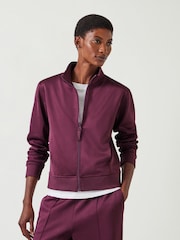Hush Red Blue Zanna Zip Up Sweatshirt - Image 1 of 5