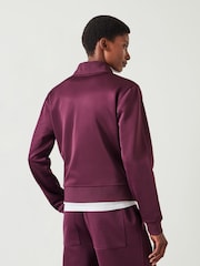 Hush Red Blue Zanna Zip Up Sweatshirt - Image 3 of 5