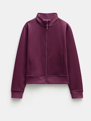 Hush Red Blue Zanna Zip Up Sweatshirt - Image 5 of 5