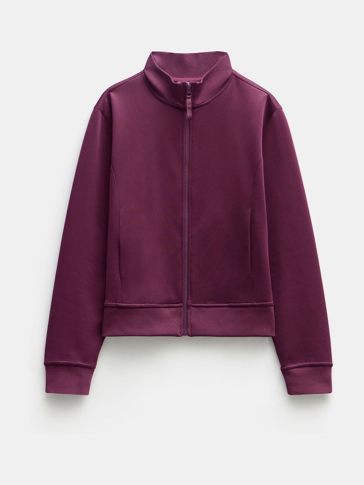 Hush Red Blue Zanna Zip Up Sweatshirt - Image 5 of 5