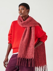 Hush Purple Casey Colourblock Scarf - Image 1 of 5
