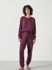 Hush Animal Joelle Jersey Jogger Print Pyjamas - Image 1 of 4