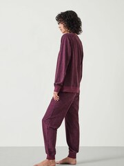 Hush Animal Joelle Jersey Jogger Print Pyjamas - Image 3 of 4