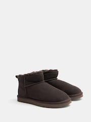 Hush Tan Brown Ultra Mini Sheepskin Boots - Image 3 of 5