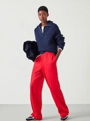 Hush Ella Relaxed Zip V-Neck Jumper - Bild 2 von 5