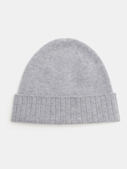 Hush Grey Cashmere Beanie - Image 1 of 4