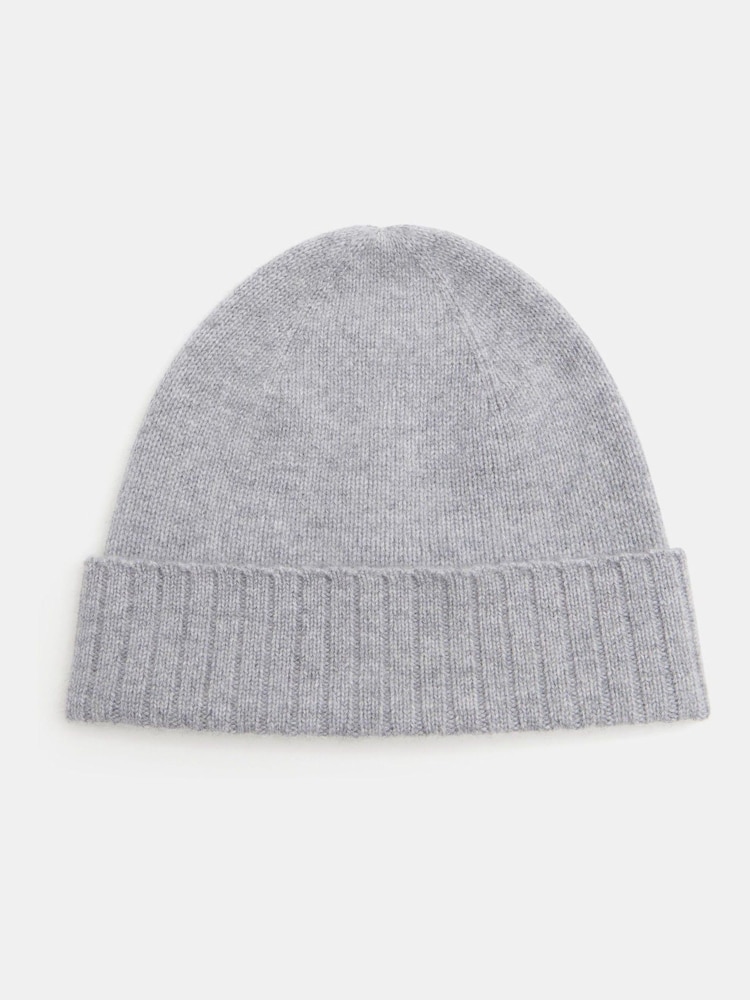 Hush Grey Cashmere Beanie - Image 1 of 4