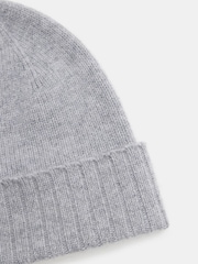 Hush Grey Cashmere Beanie - Image 3 of 4