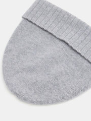 Hush Grey Cashmere Beanie - Image 4 of 4