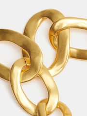 Hush Gold Tone Cameron Chain Link Earrings - Image 3 of 4