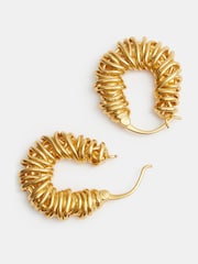 Hush Gold Tone Tilly Hoop Earrings - Image 3 of 4