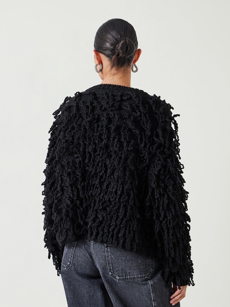 Hush Leah Loop Edge To Edge pletena jopa - Slika 2 iz 4 Hush Leah Loop Edge To Edge pletena jopa - Slika 2 iz 4