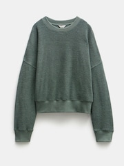 Hush Green Marley Relaxed Sweatshirt - Image 5 of 5