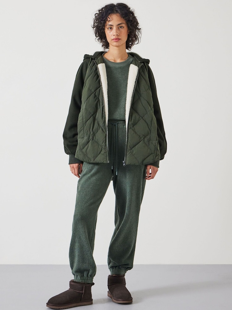 Hush Green Sloane Mix Quilt Jacket - Image 2 of 5