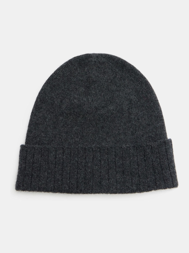 Hush Grey Cashmere Beanie - Image 1 of 4