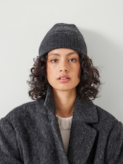 Hush Grey Cashmere Beanie - Image 4 of 4