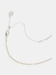 Hush Silver Tone Violet Chain Necklace - Image 2 of 4