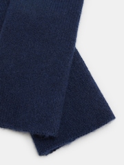 Hush Blue Cashmere Fingerless Winter Gloves - Image 2 of 3