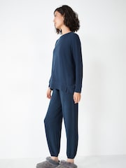 Blau - Hush Elle Superweiches Raglan-Top - Bild 3 von 5