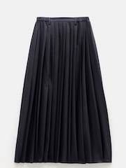 Hush Black Violet Wool Maxi Skirt - Image 4 of 5