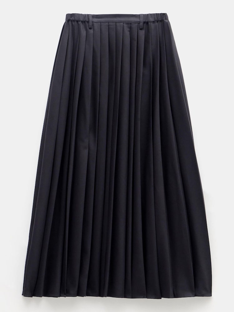 Hush Black Violet Wool Maxi Skirt - Image 5 of 5