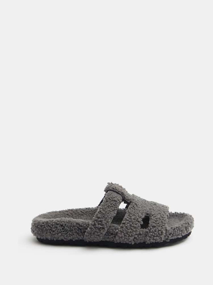 Hush Kara Slides mit Schafswolle - Bild 1 von 5