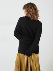 Hush Black Meryl Roll Neck Jumper - Image 2 of 4