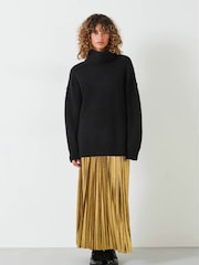 Hush Black Meryl Roll Neck Jumper - Image 3 of 4