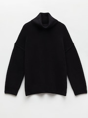 Hush Black Meryl Roll Neck Jumper - Image 4 of 4