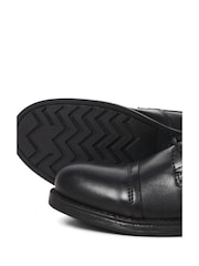 JACK & JONES Black Leather Boots - Image 4 of 5