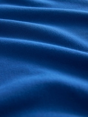 Dark Blue Regular Fit Short Sleeve Pique Polo Shirt - Image 8 of 8