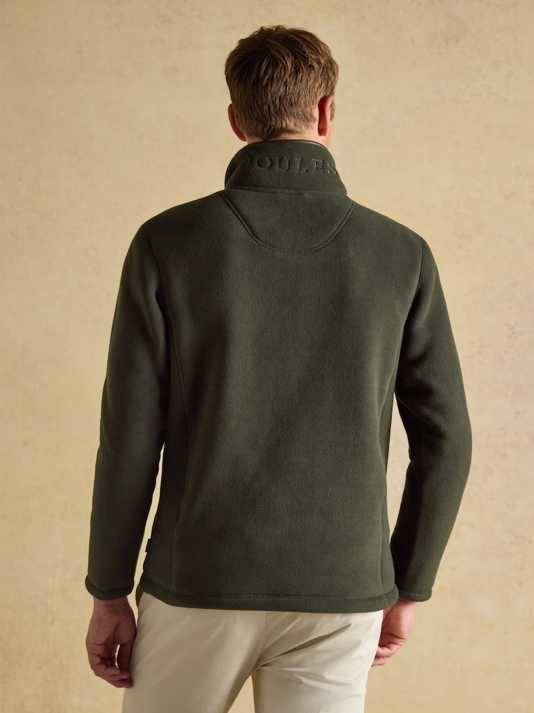 Verde escuro - Heritage Fleece Quarter Zip - Imagem 2 de 8