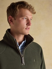 Verde escuro - Heritage Fleece Quarter Zip - Imagem 3 de 8
