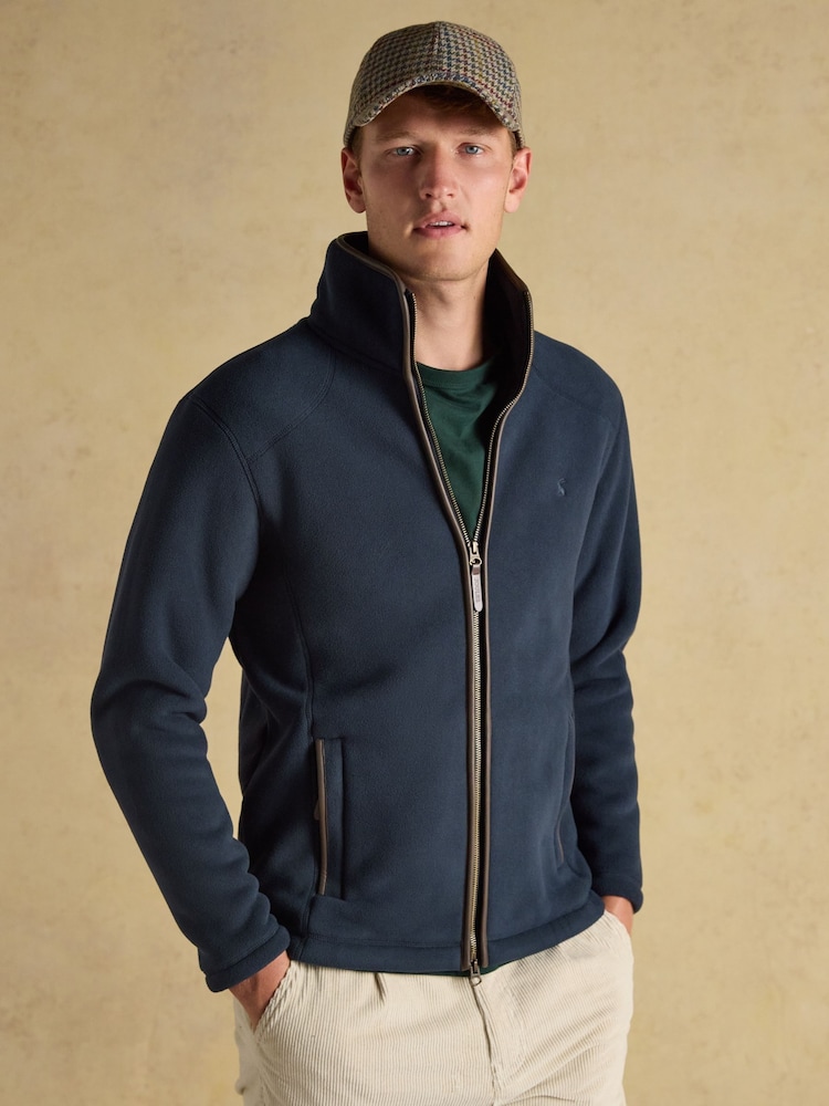 Heritage Fleece Navy Zip Through - Image 1 of 10 Heritage Fleece Navy Zip Through - Image 1 of 10