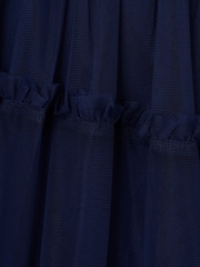 Adrianna by Adrianna Papell Knit And Mesh Midi Dress - Image 3 of 7