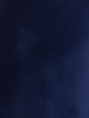 Adrianna Papell Blue Beaded Mikado Dress - Image 7 of 7