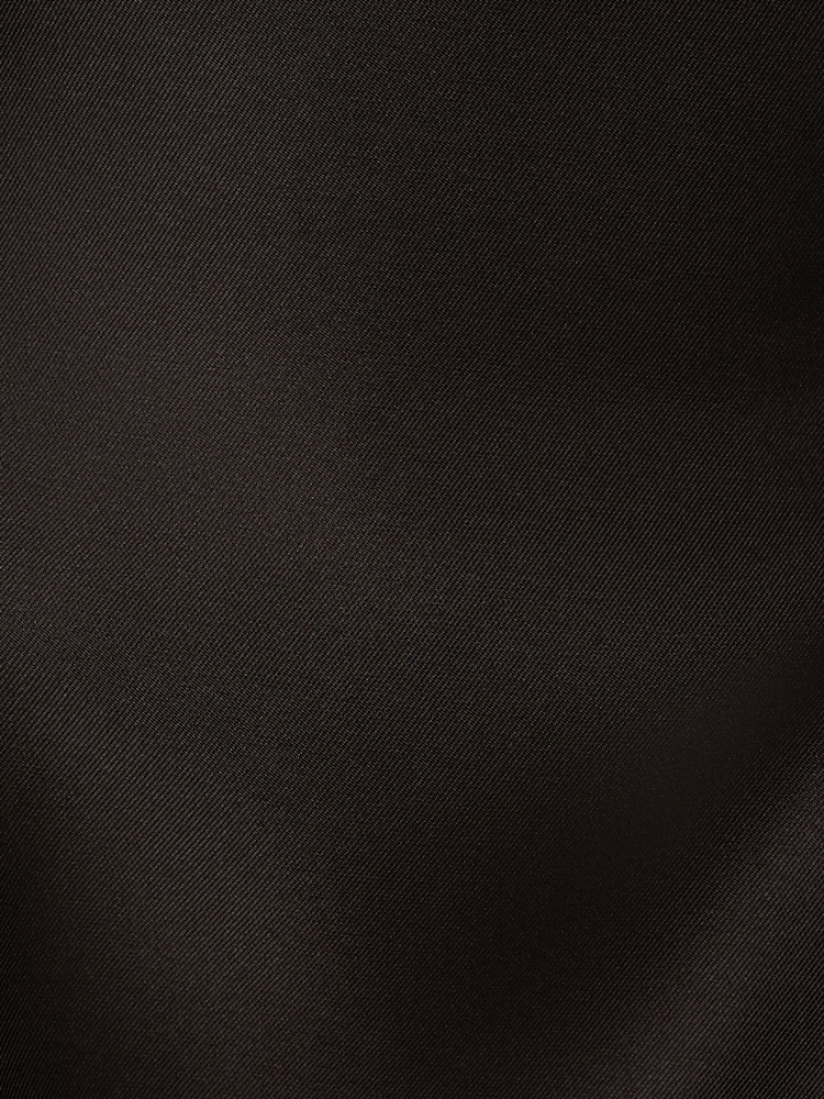 Vestido negro de mikado con cuello vuelto de Adrianna Papell - Imagen 7 de 7