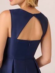 Adrianna Papell Sweetheart Mikado Ankle Dress - Image 5 of 6