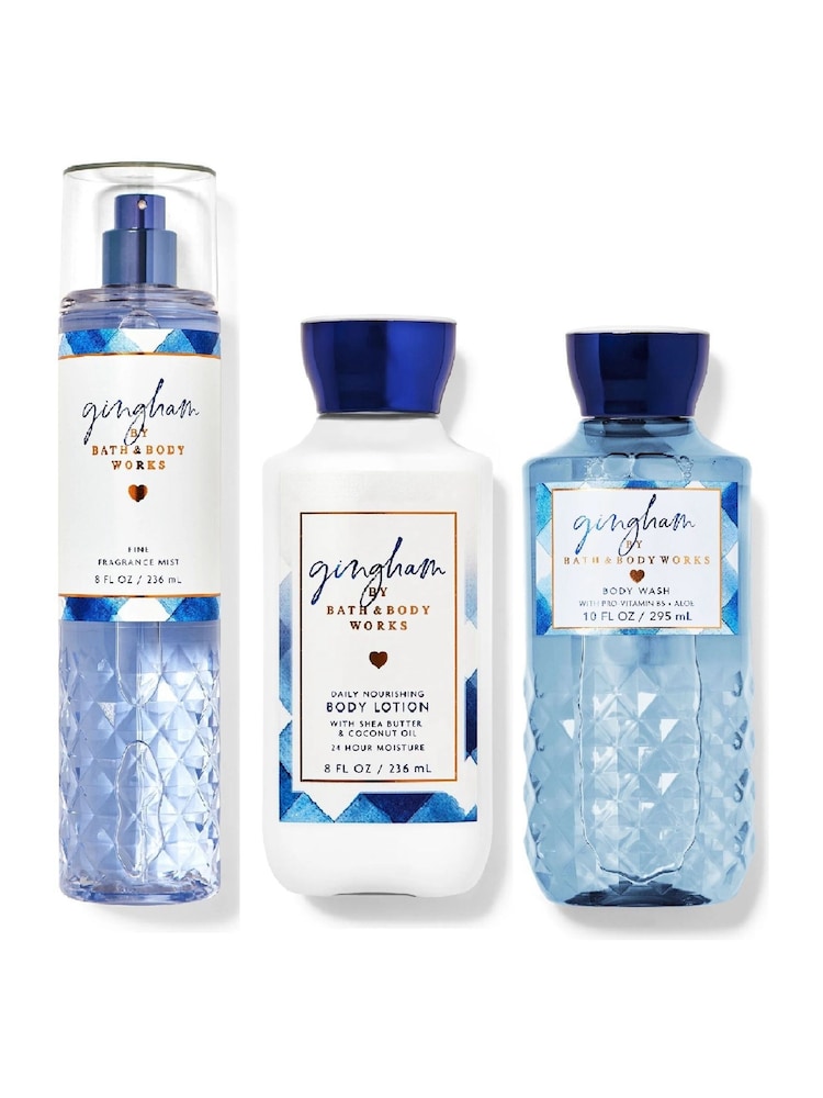 Bath & Body Works Gingham Body Trio ( Worth £51) - Image 1 of 1