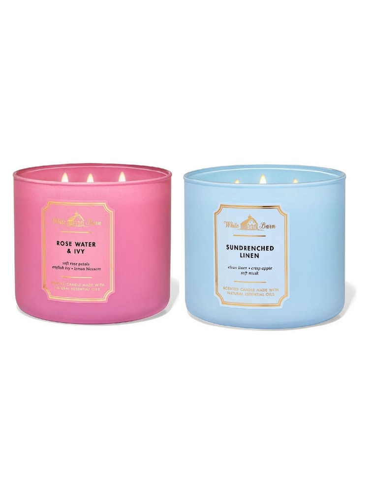 Bath & Body Works 3-Wick Candle Duo - Image 1 of 1