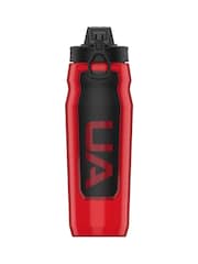 Under Armour Red 32oz Playmaker Squeeze Drinks Bottle - Image 1 of 6